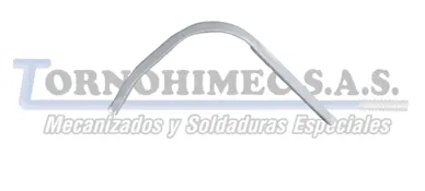 Herraje de silla en perfil cuadrado