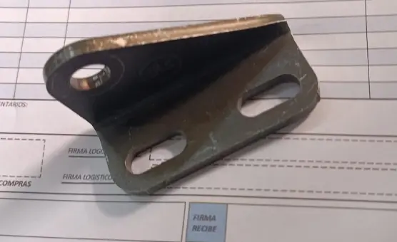 Platina brazo de puerta de servicio