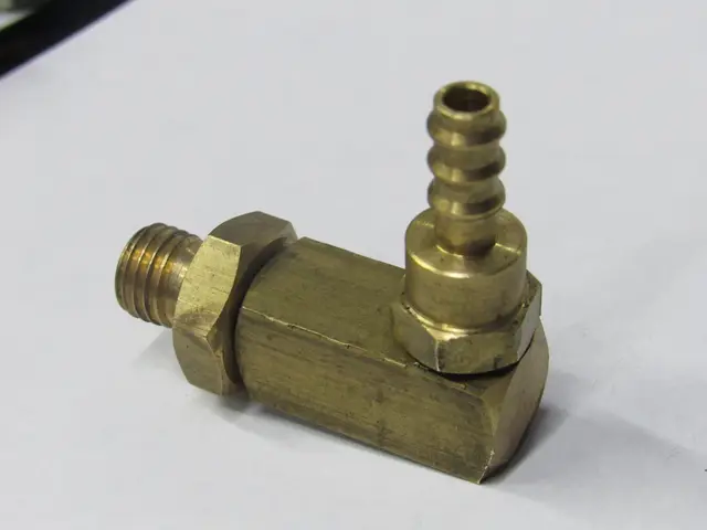 Racor angular en bronce — vista 4